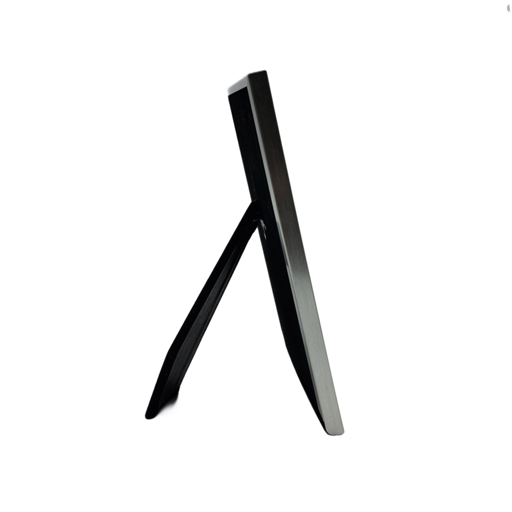 Picture Frame With Ink-washed Pattern,Real Glass Photo Frame For Wall And Tabletop Display Family Office