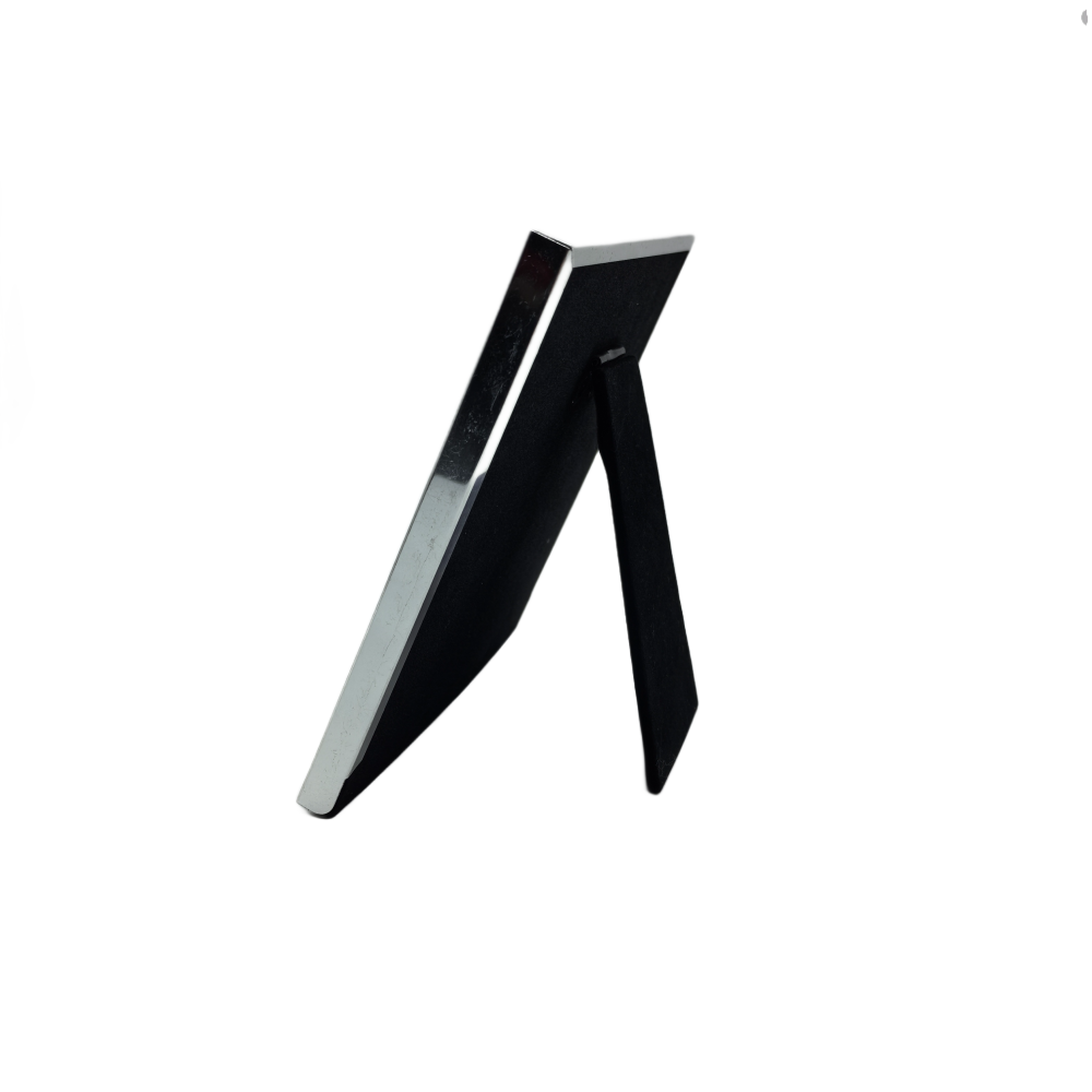 Square Picture Frame With Embossed Gold Flora,Real Glass Photo Frame For Wall And Tabletop Display Family Office