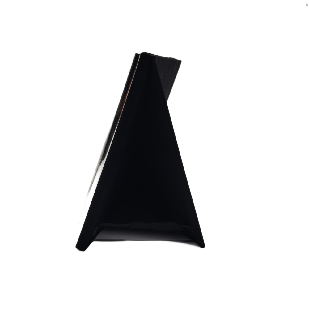 Picture Frame With Orange Rhinestone Edge,Real Glass Photo Frame For Wall And Tabletop Display Family Office