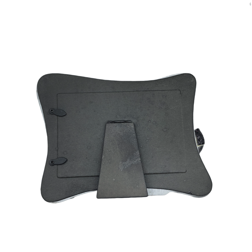 Picture Frame With Embossed Black High-heel Shoe,Real Glass Photo Frame For Wall And Tabletop Display Family Office