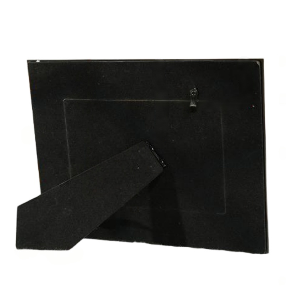 Black Picture Frame,Real Glass Photo Frame For Wall And Tabletop Display Family Office